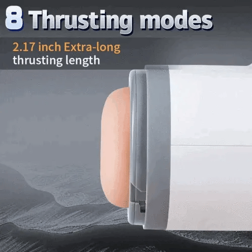 XT32 - Wearable Hands-Free Masturbator - Mit automatischer Gleitmitteleinspritzung & Tresor-Box