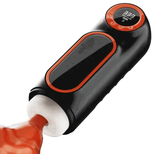XT1 - Hands-Free Masturbator mit Power-Saugnapf - 3-in-1 Stoß-, Saug- & Vibrationsfunktion