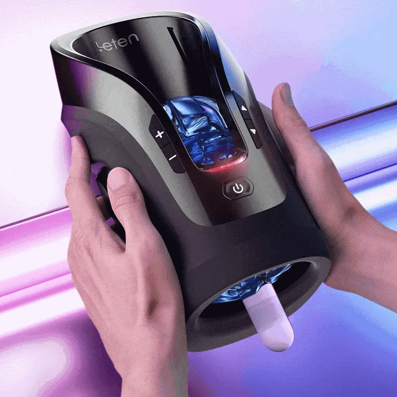 Leten Cannon King Mini - Automatischer Masturbator - Kompakt-Stroker mit 600 Stöße/Min. & 2 Innensleeves