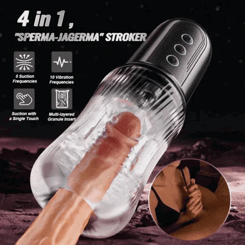 XS14 Pro - Masturbator mit Saugfunktion - Ergonomischer Griff & Dual-Motor