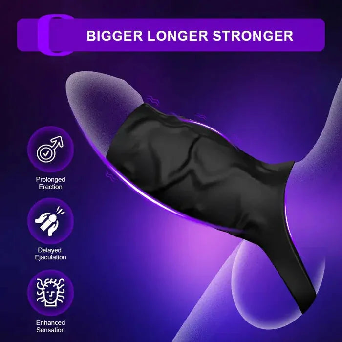 PR11 Pro - Vibrating Cockring mit Full-Length Support & Scrotal-Locking-System