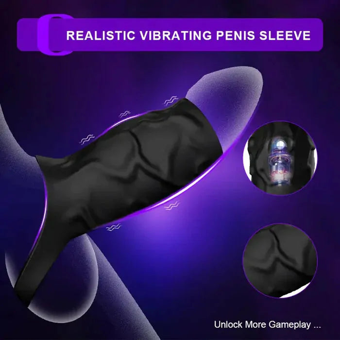 PR11 Pro - Vibrating Cockring mit Full-Length Support & Scrotal-Locking-System