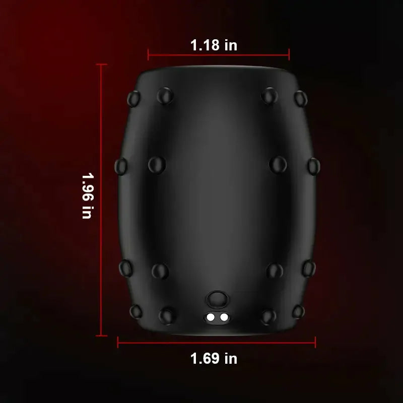 PR2 - Vibrating Cockring mit Klitoris-Struktur – Elastischer Pärchen-Vibrationsring