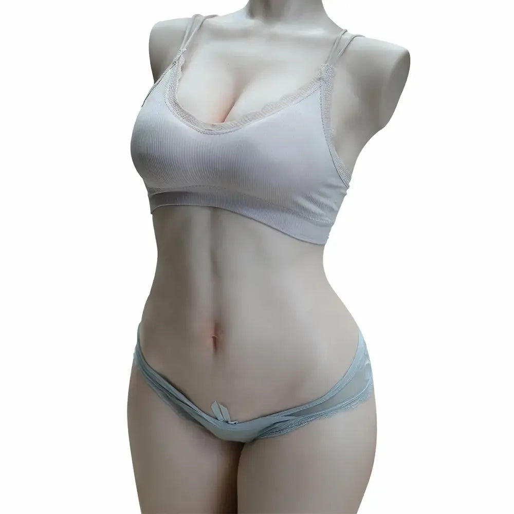 Clara - Hyper-Realism Vollsilikon-Sextorso mit Toned-Breasts (23,0 kg) – High-End