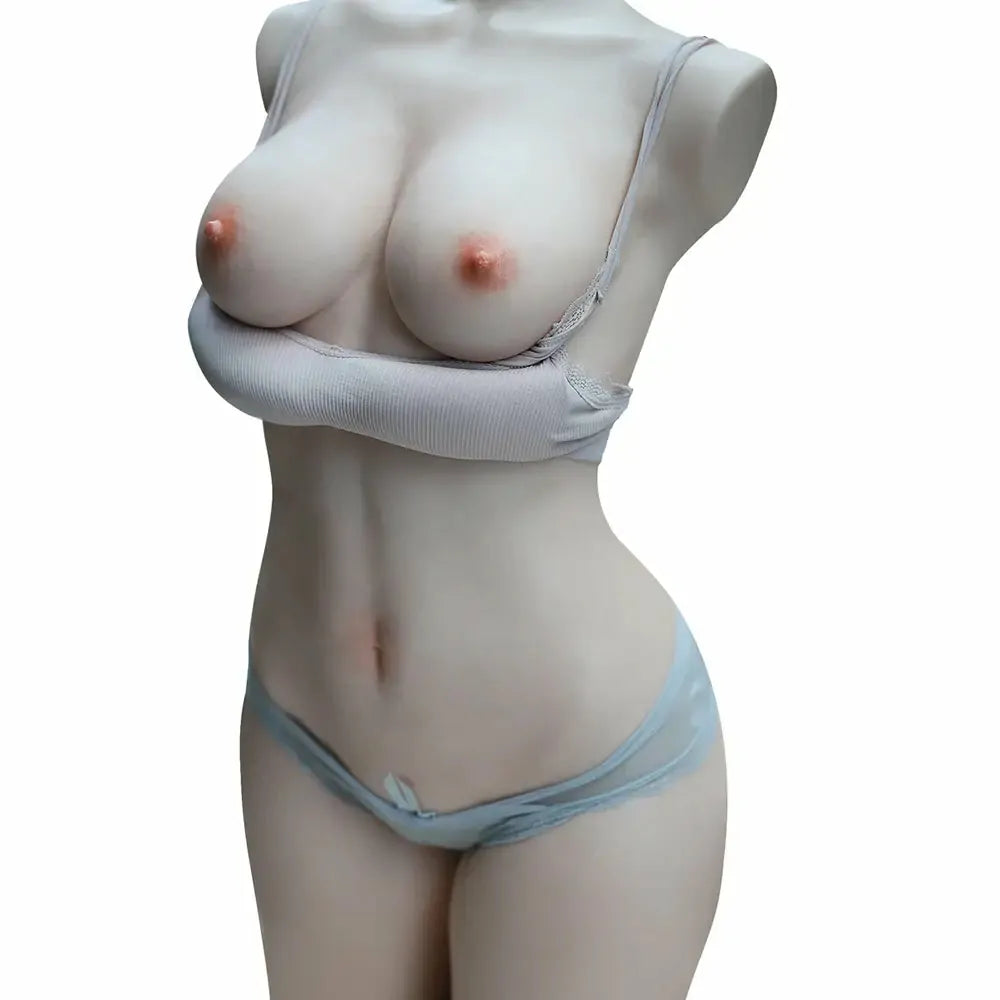 Clara - Hyper-Realism Vollsilikon-Sextorso mit Toned-Breasts (23,0 kg) – High-End