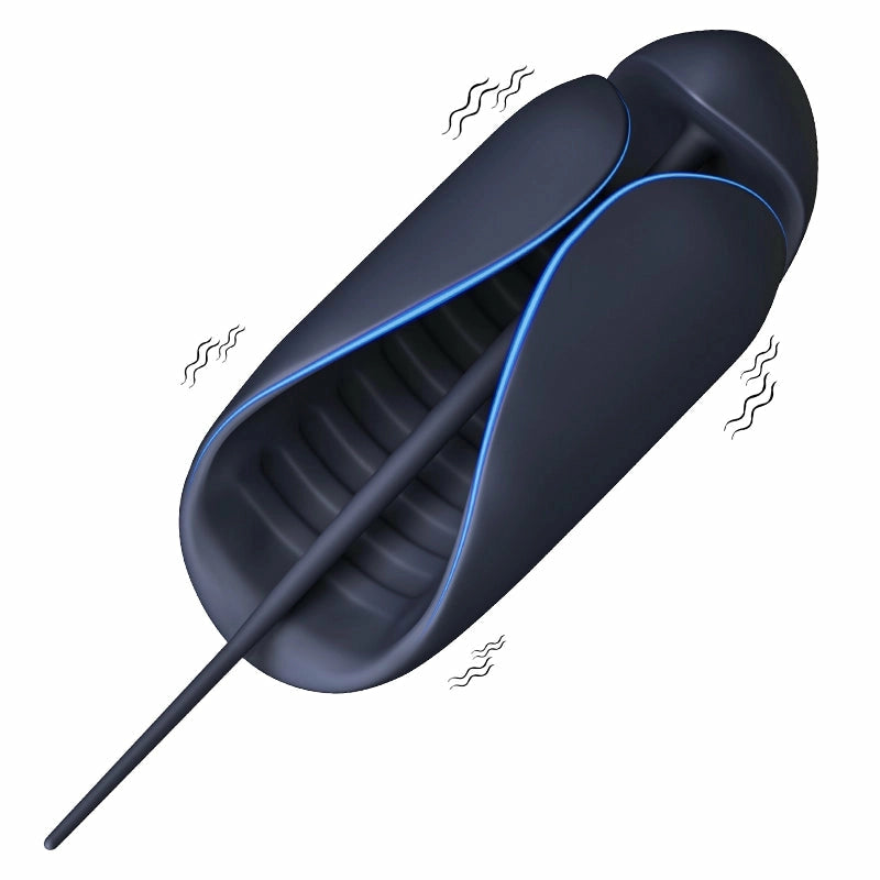 XG6 - 3-in-1 Triple-Stimulation Penis-Vibrator mit Urethral-Sounding-Plug
