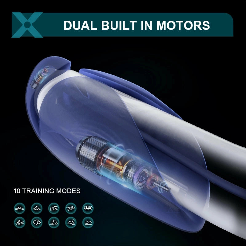 XG6 - 3-in-1 Triple-Stimulation Penis-Vibrator mit Urethral-Sounding-Plug