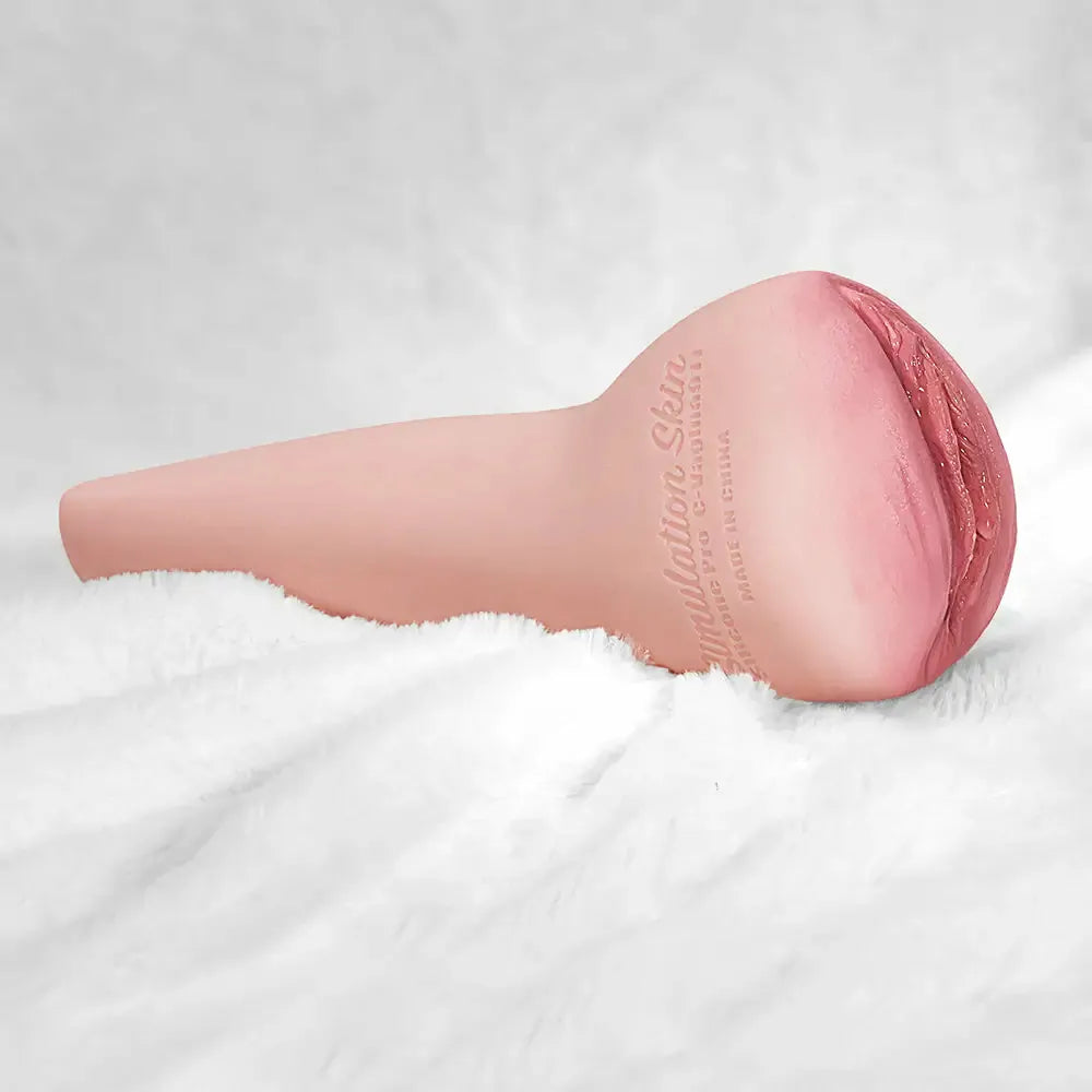 PU07 - Zierliche Vollsilikon-Taschenmuschi im Tight-Design (9,65 Zoll) – Enger Stroker