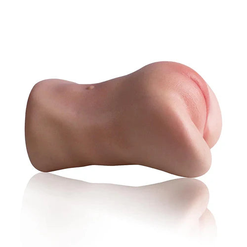 PUX10-Flesh - Realistische Silikon-Taschenmuschi mit Soft-Touch Oberfläche (0,75 kg) – Vaginal Stroker