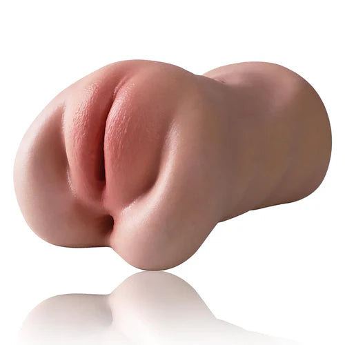 PUX10-Flesh - Realistische Silikon-Taschenmuschi mit Soft-Touch Oberfläche (0,75 kg) – Vaginal Stroker
