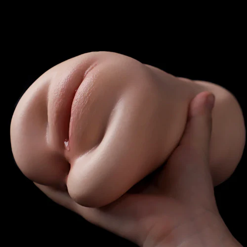 PUX10-Flesh - Realistische Silikon-Taschenmuschi mit Soft-Touch Oberfläche (0,75 kg) – Vaginal Stroker