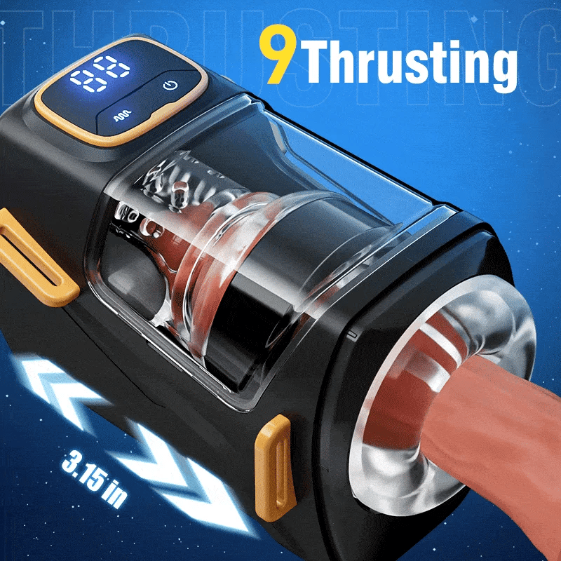 XT2 - Wearable Hands-Free Masturbator - Leichtes Umschnall-Toy mit Teleskopfunktion